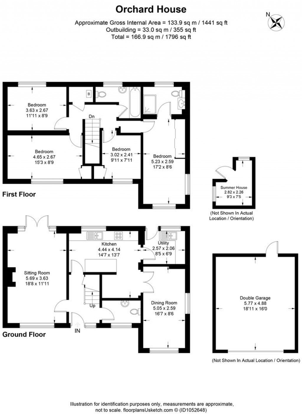 Floorplans For Orchard House, Portway, Croughton