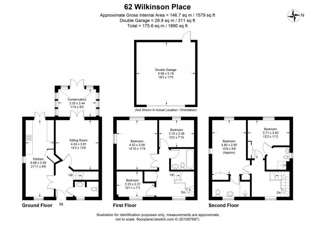 Floorplans For Wilkinson Place, Witney