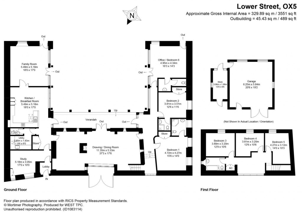 Floorplans For Lower Street, Islip