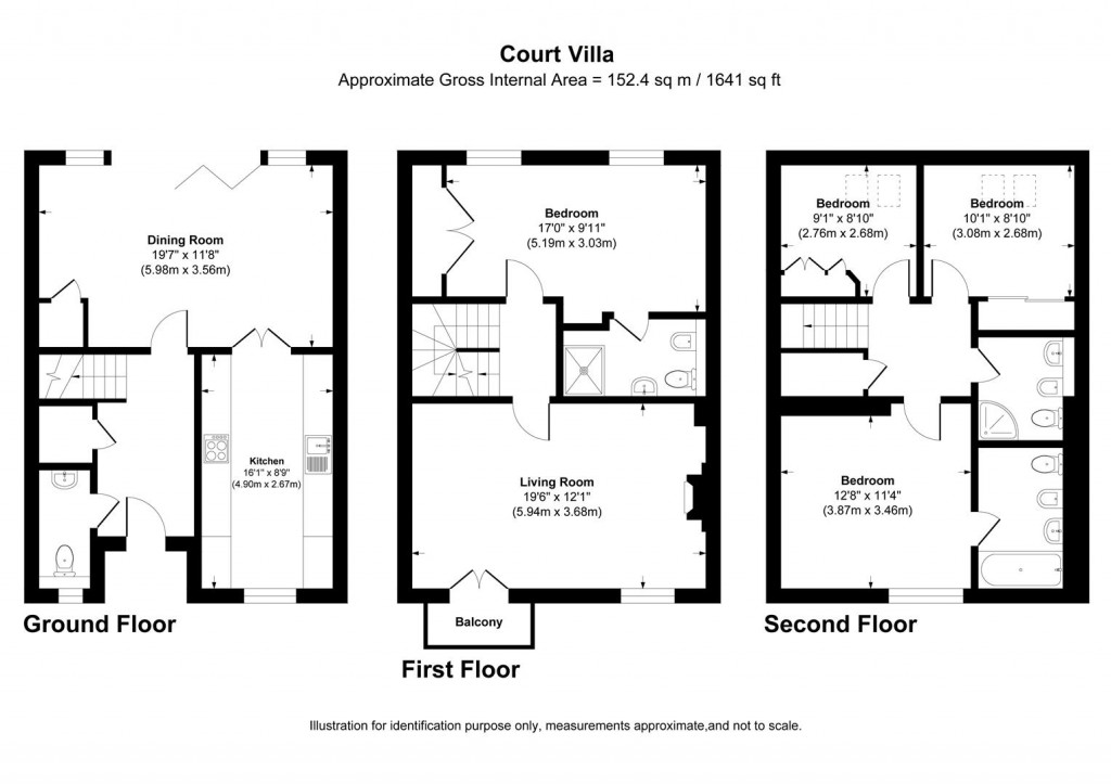 Floorplans For Harberton Heights, Headington, Oxford