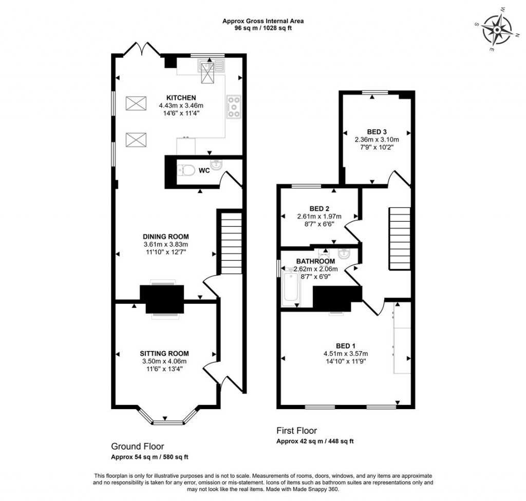 Floorplans For Larkhill, Wantage