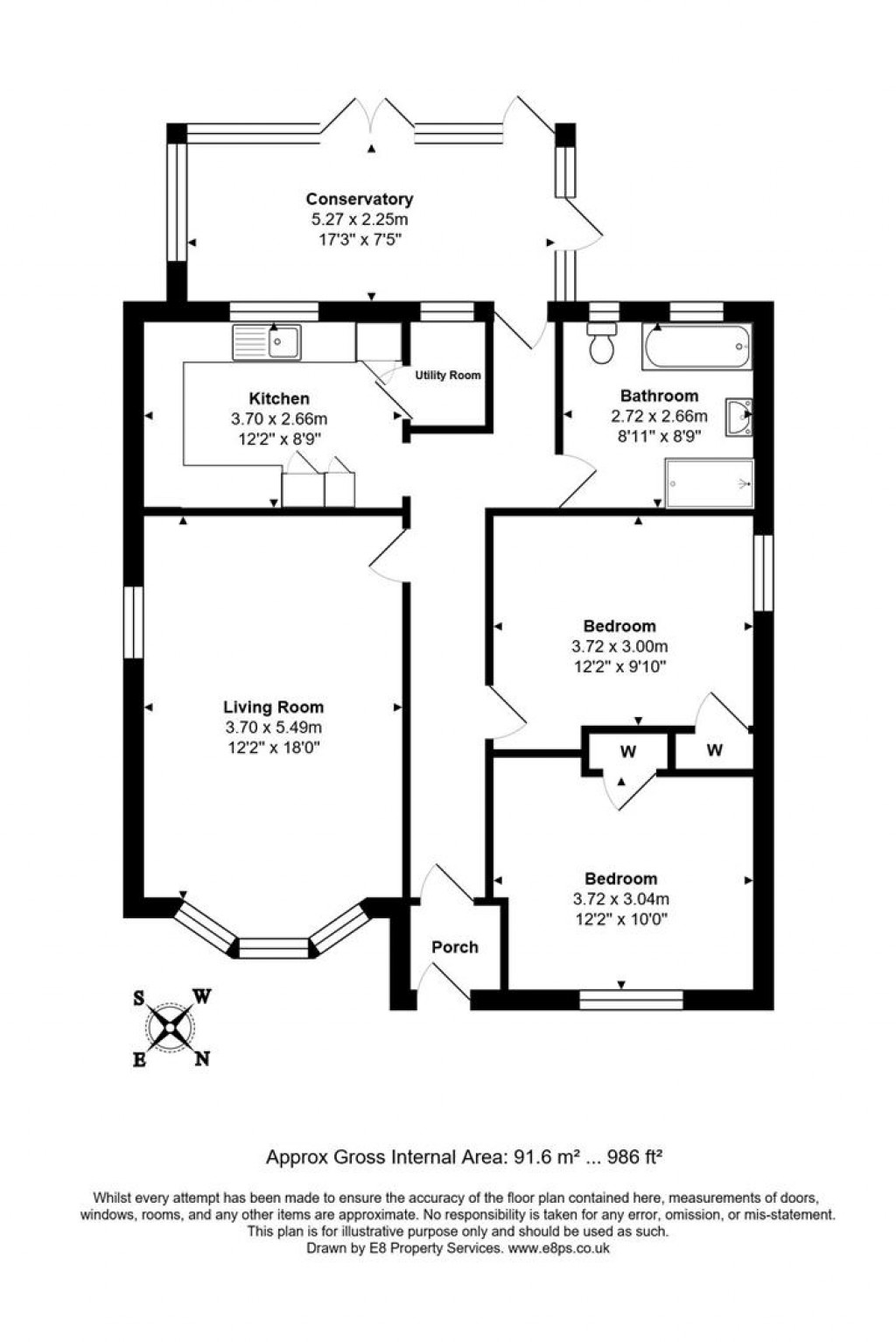 Floorplans For High Street, Steventon, Abingdon