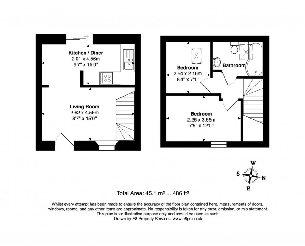 Floorplans For Gloucester Mews, Faringdon